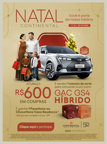 CAMPANHA DE NATAL CONTINENTAL SHOPPING
