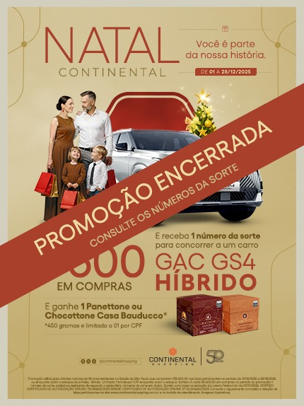 CAMPANHA DE NATAL CONTINENTAL SHOPPING